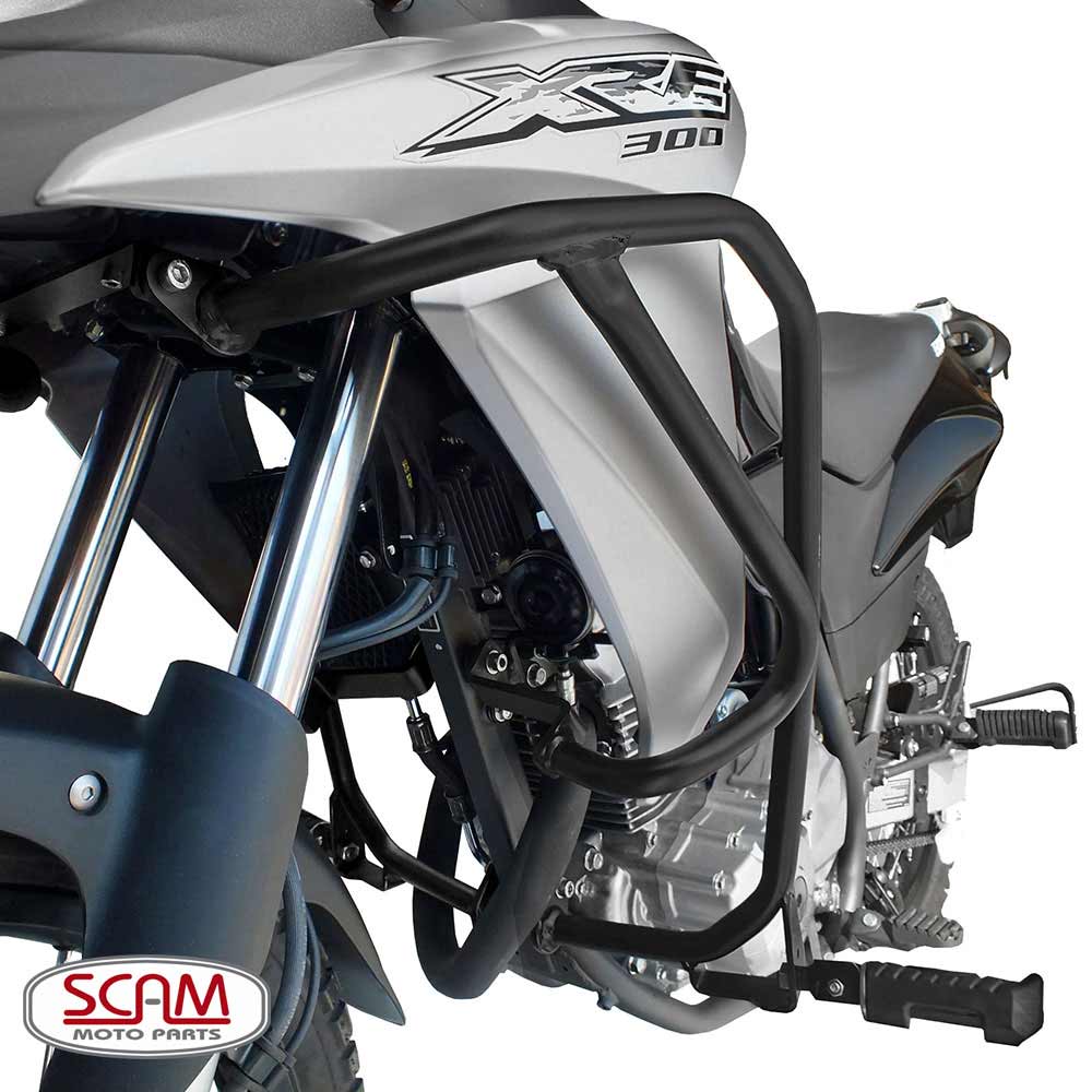Protetor De Motor E Carenagem Xre 300 Com Pedaleiras Scam Marquinhom