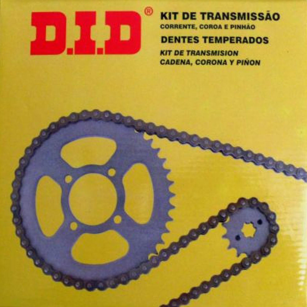 Kit Relação Coroa Pinhão Moto Yamaha Xtz 150 Crosser 14 a 18 Vaz