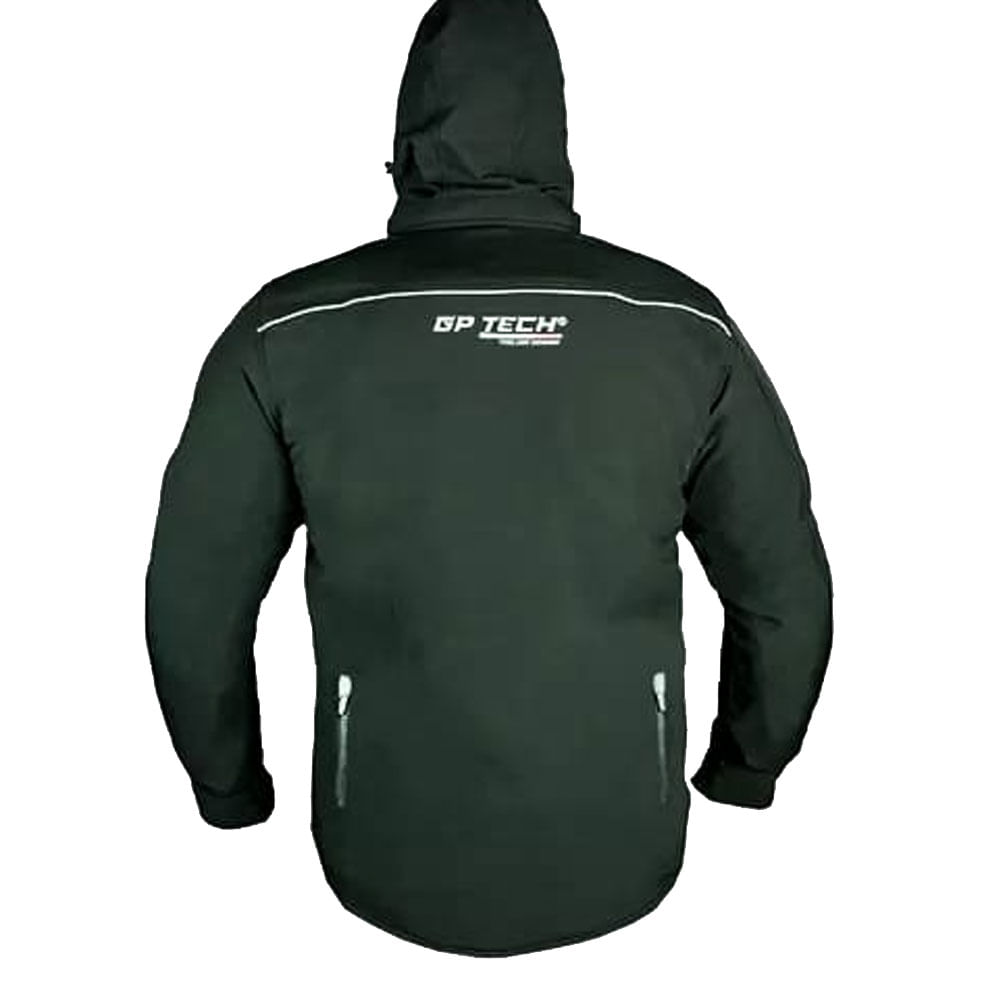 Jaqueta Gp Tech Masculina Casual Napoli Preto/Cinza - marquinhom