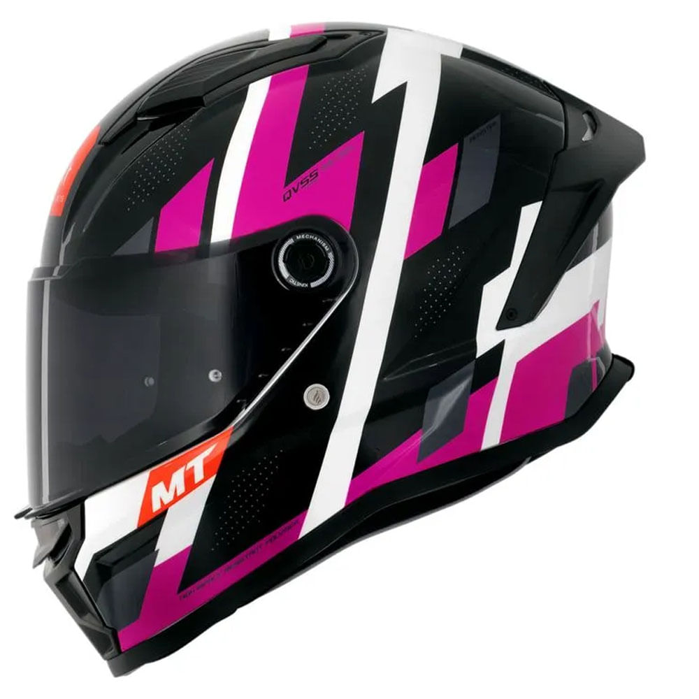 Capacete Mt Stinger 2 Register B8 Preto/Rosa - marquinhom