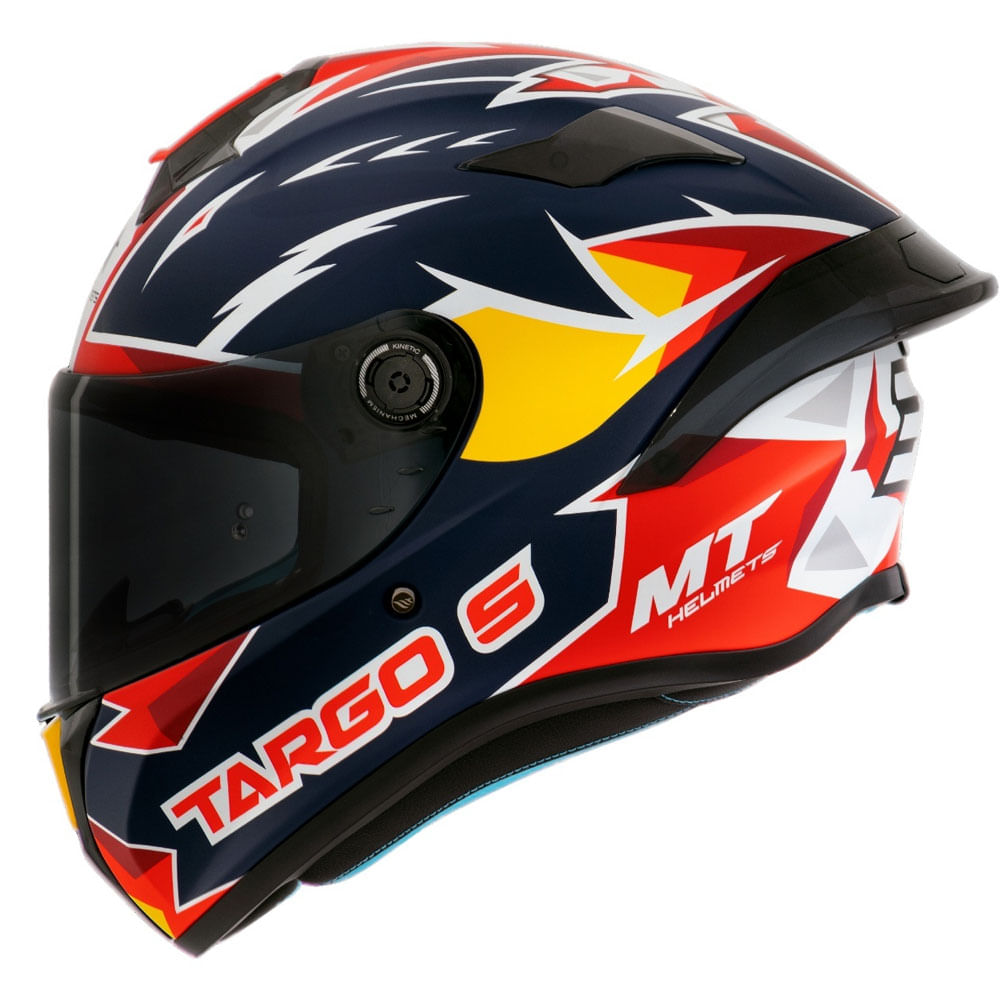 Capacete MT Targo S Réplica Pedro Acosta 2023 A7 Fosco - marquinhom