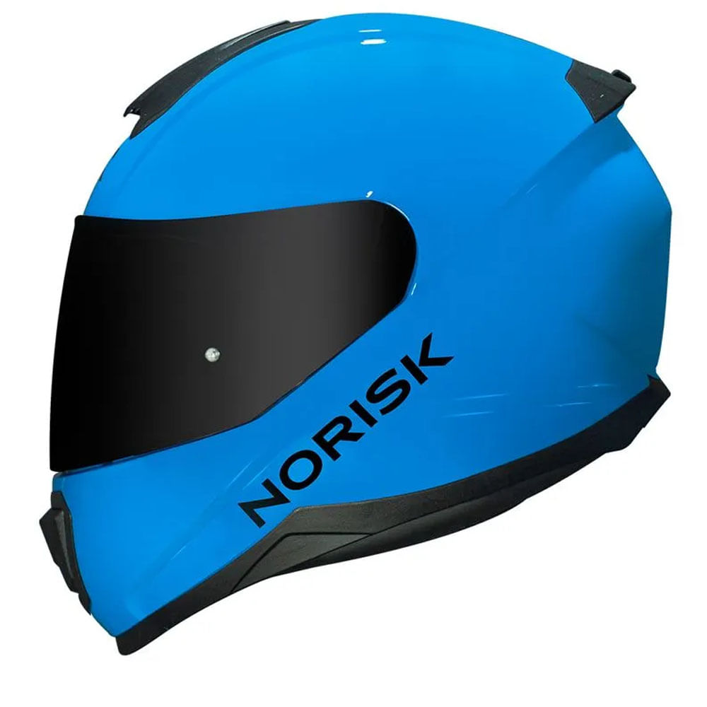 Capacete Norisk FF802 Razor Monocolor Azul - marquinhom