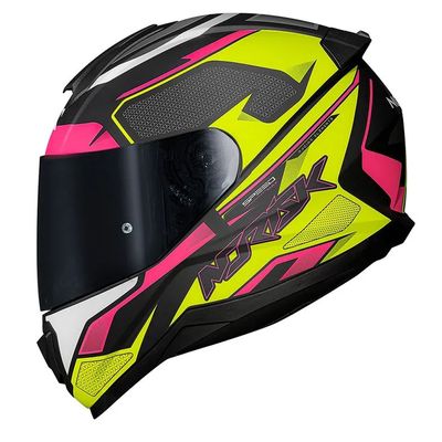 CAP-NORISK-FF802-RAZOR-SPEEDMAX-PRETO-AMARELO-ROSA-FOSCO-81385esq