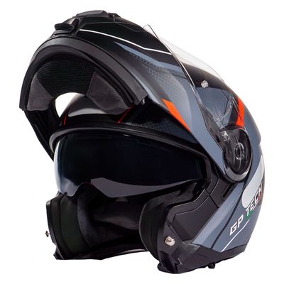 CAP-GP-TECH-A118-SV-ELITE-PRETO-CINZA-VERMELHO-FOSCO-81514