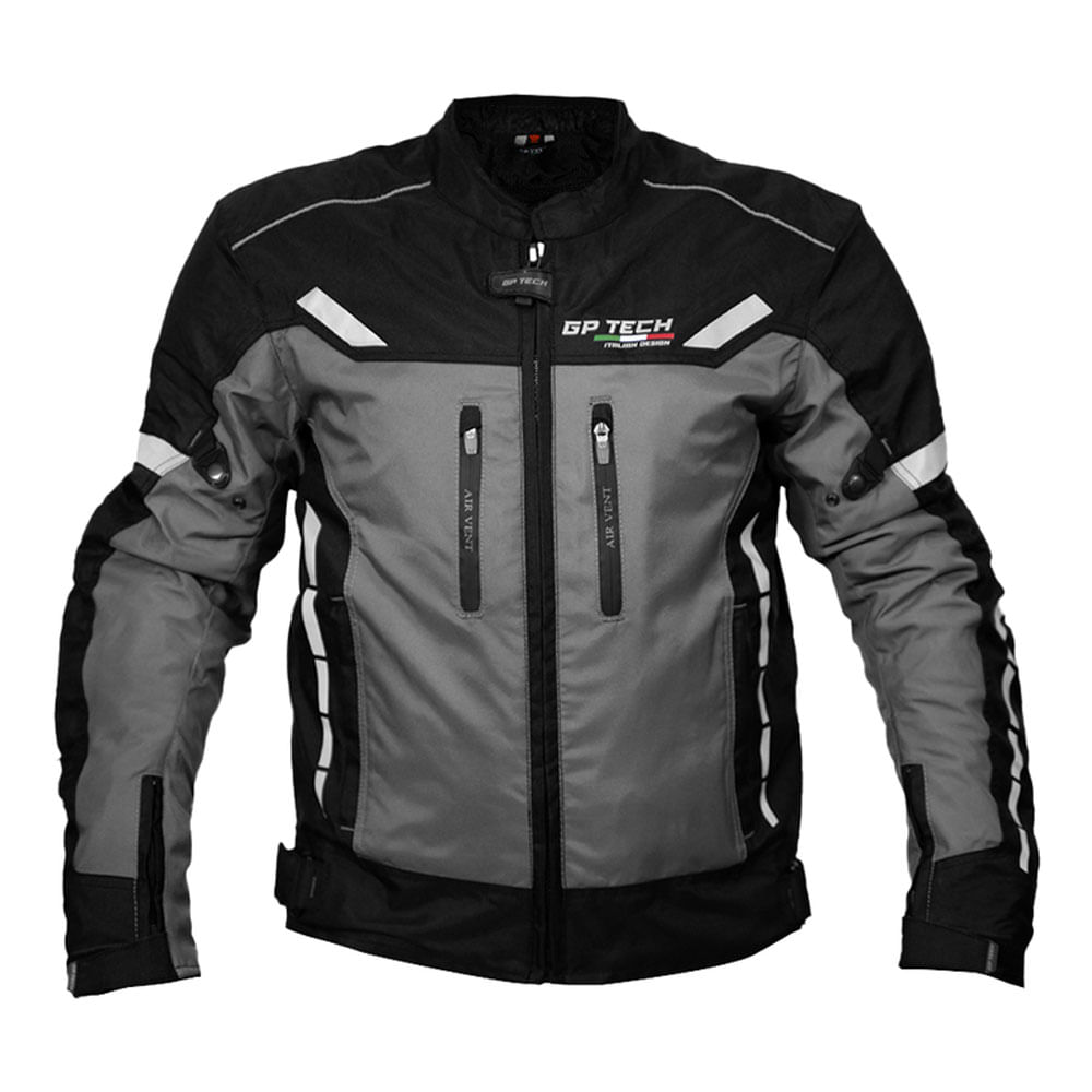 Jaqueta Gp Tech Essence 2 Masculina Preto/Cinza - marquinhom