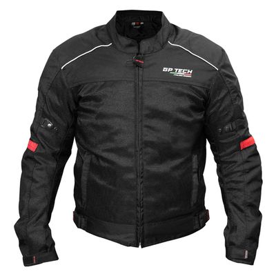 Jaqueta Alpinestars Masculina T-Jaws V3 Impermeável Preto/Branco
