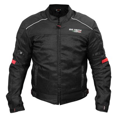 Jaqueta Gp Tech Vent Masculina Preto/Vermelha - marquinhom