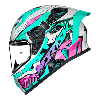 CAP-NORISK-FLOW-ROBOT-BRANCO-VERDE-82470esq